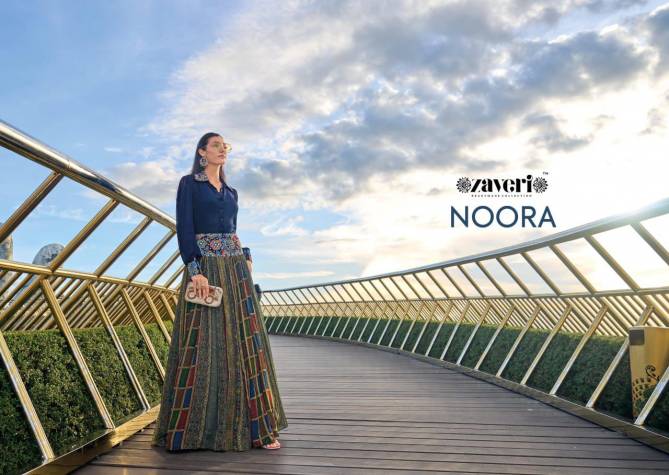 Noora By Zaveri Chinon Party Wear Indo Western Wholesale Shop In Surat
